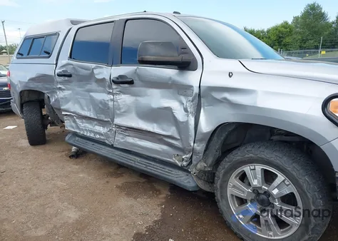 2014 Toyota Tundra Platinum 5.7L V8 from USA, damaged, VIN 5TFAW5F11EX328820
